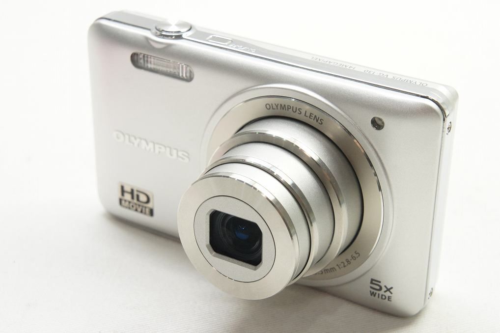 OLYMPUS オリンパス VG-130 コンパクトデジタルカメラ シルバー