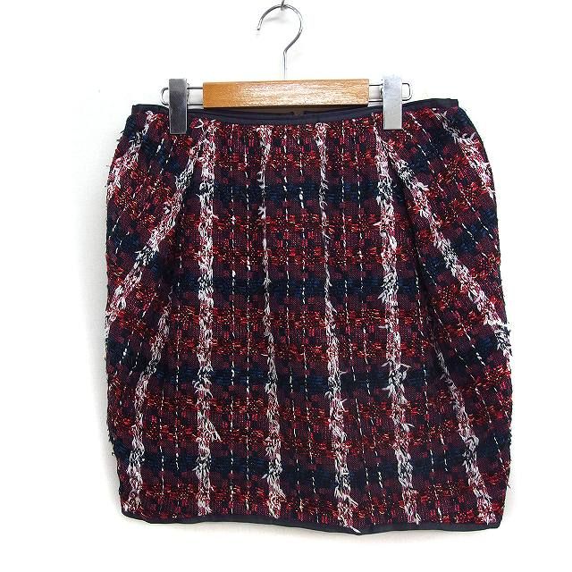 ★新品★Drawer ドゥロワー　スカート Drawer ドゥロワー シルク100％ 花柄 ギャザースカート マルチ