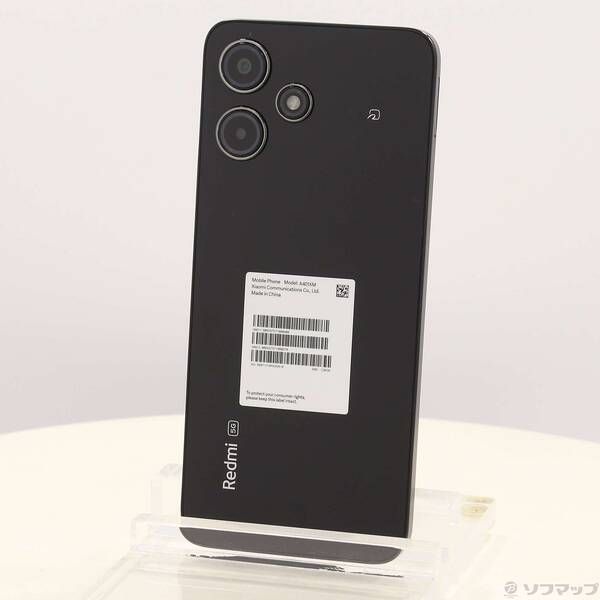 中古品〕 Redmi 12 5G 128GB ミッドナイトブラック A401XM