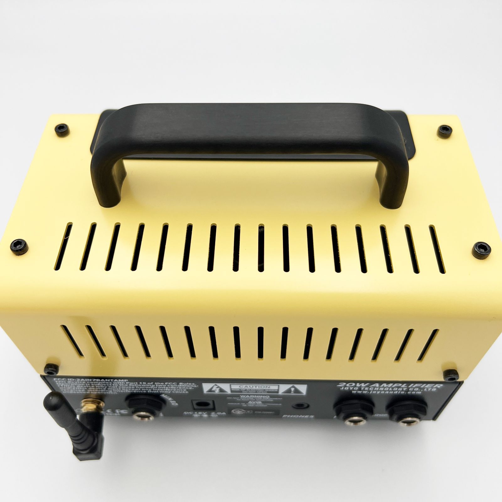 100％品質保障！ JOYO banTamP METEOR イエロー 20W ２チャンネル チューブアンプヘッド MINI TUBE AMP ギターチューブアンプヘッド 引き取り