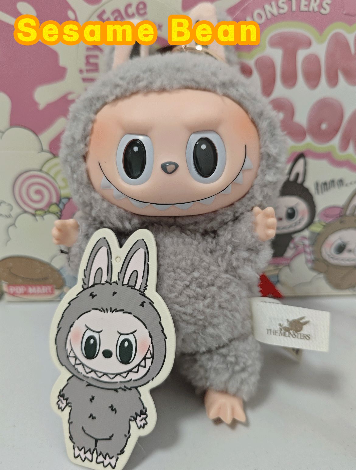 【正規品】ラブブ sesame bean 【翌日発送】 数量限定】ポップマート ラブブ らぶぶ せササミビーン Sesame