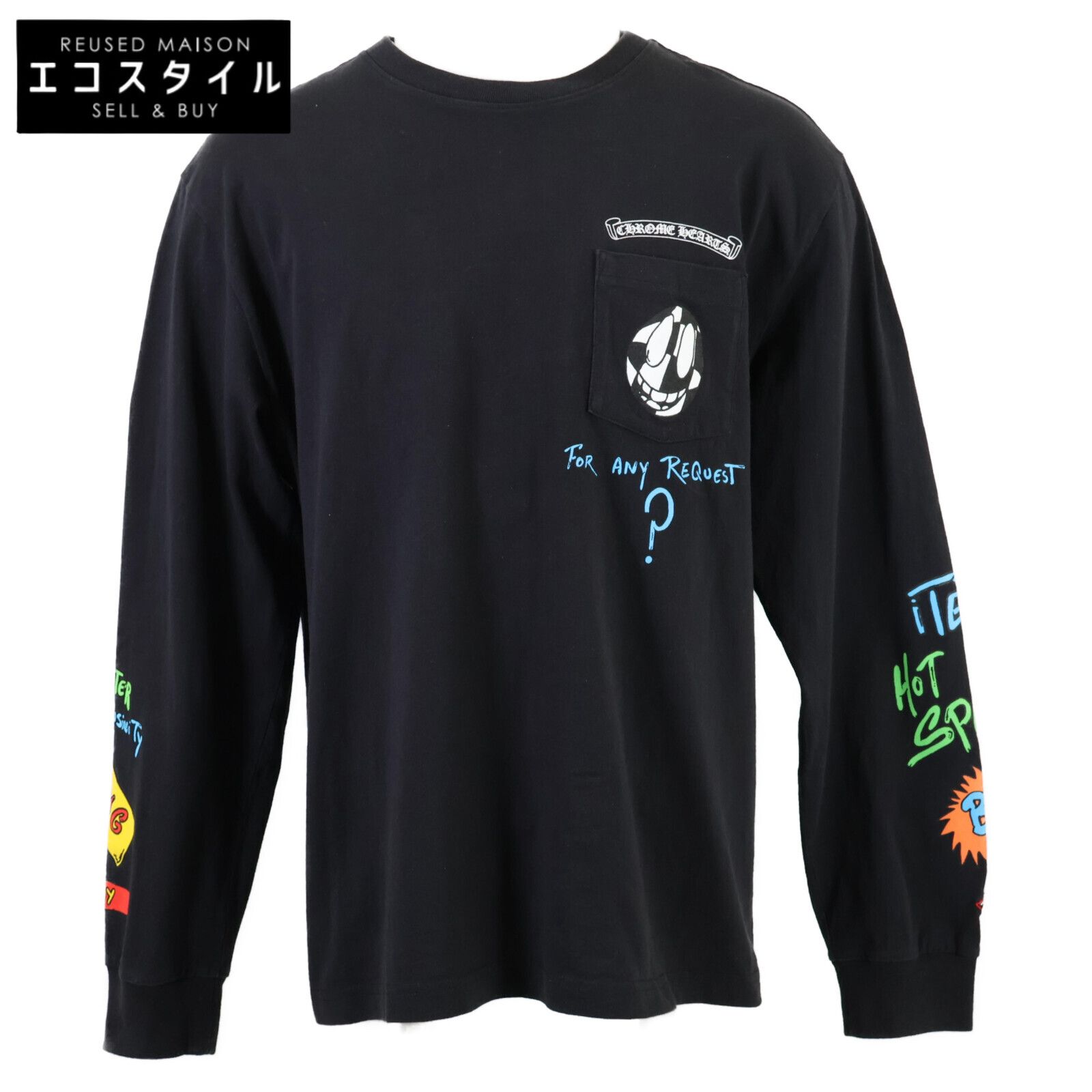 Chrome Hearts クロムハーツ ｘMatty boy 2990-304-6110 PPO SEXRCD LINK LS 長袖Tシャツ/ XL