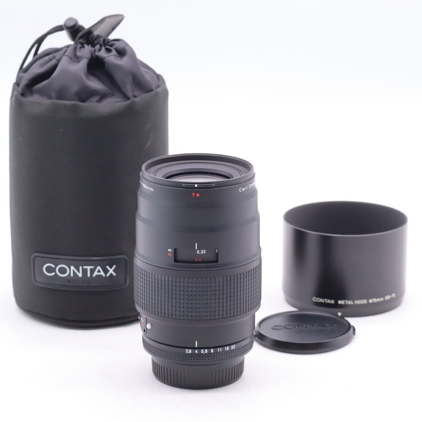 美品】Carl Zeiss Makro-Sonnar 100mm F2.8 コンタックス用 - メルカリ