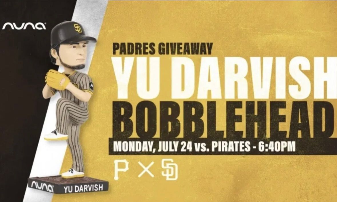 球場配布 ダルビッシュ有 ボブルヘッド MLB パドレス 侍ジャパン ダルビッシュ有日米通算200勝記念 MLB公式 限定コレクターズ