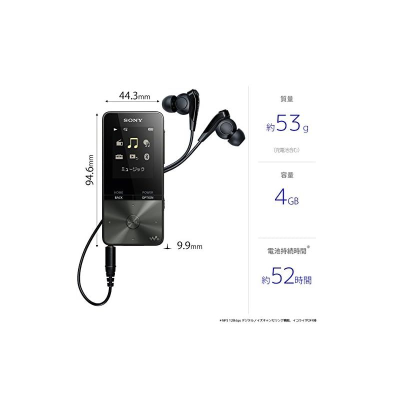 ソニー(SONY) ウォークマン Sシリーズ 4GB NW-S313 : MP3プレーヤー