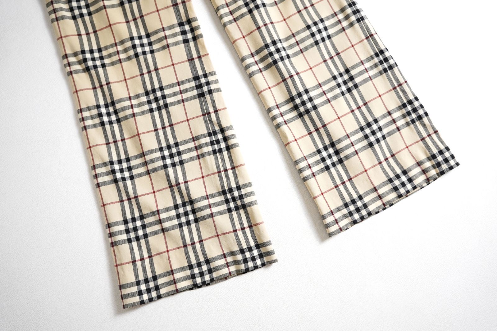 706y*BURBERRY LONDON バーバリーロンドン ウール素材 ノバチェック