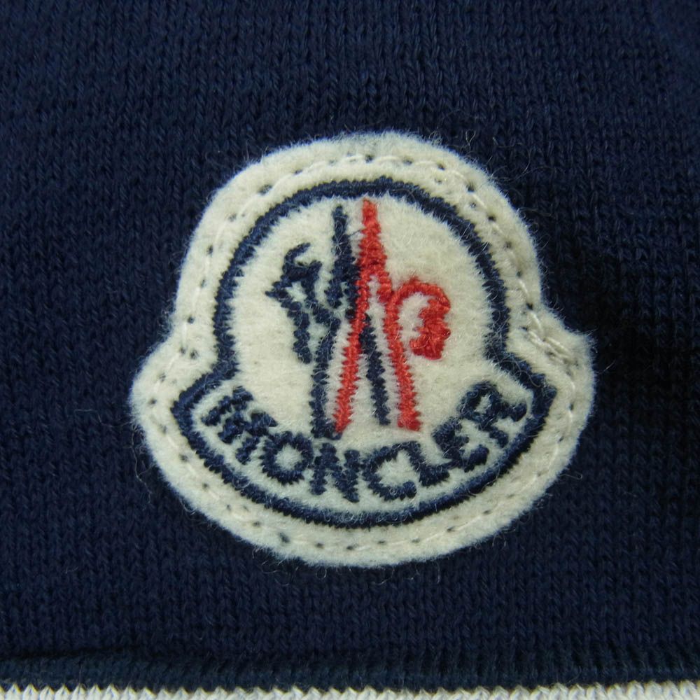 MONCLER モンクレール 510919143900 MAGLIA TRICOT SCOLLO A V ロゴ 