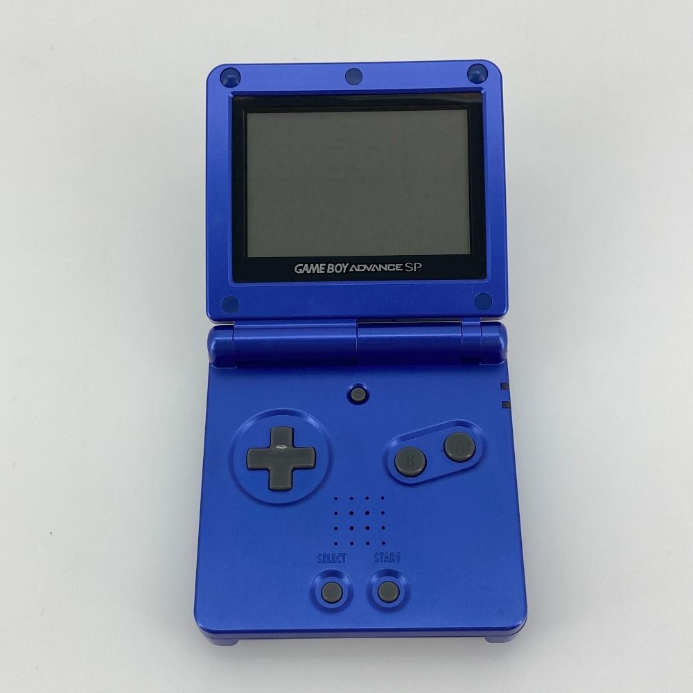 ゲームボーイアドバンス - 外装純正GBA SPブルー◇IPSv2バックライト◇ゲームボーイアドバンスSP ゲームボーイアドバンス 本体 IPS V7.1 バックライト液晶 搭載