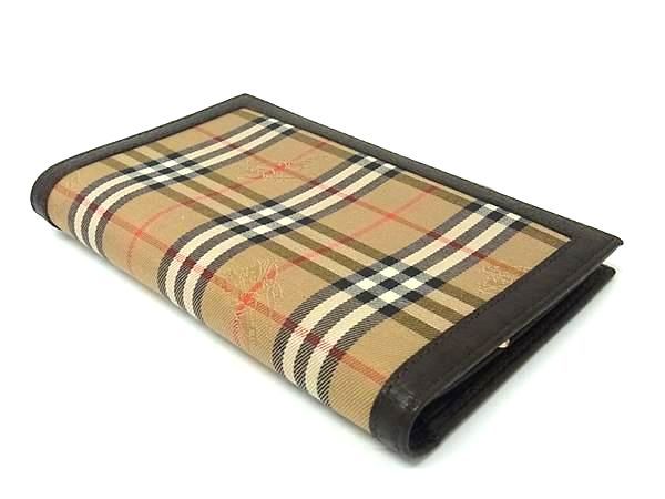BURBERRY（バーバリー） ノバチェック シャドーホース 二つ折り財布 