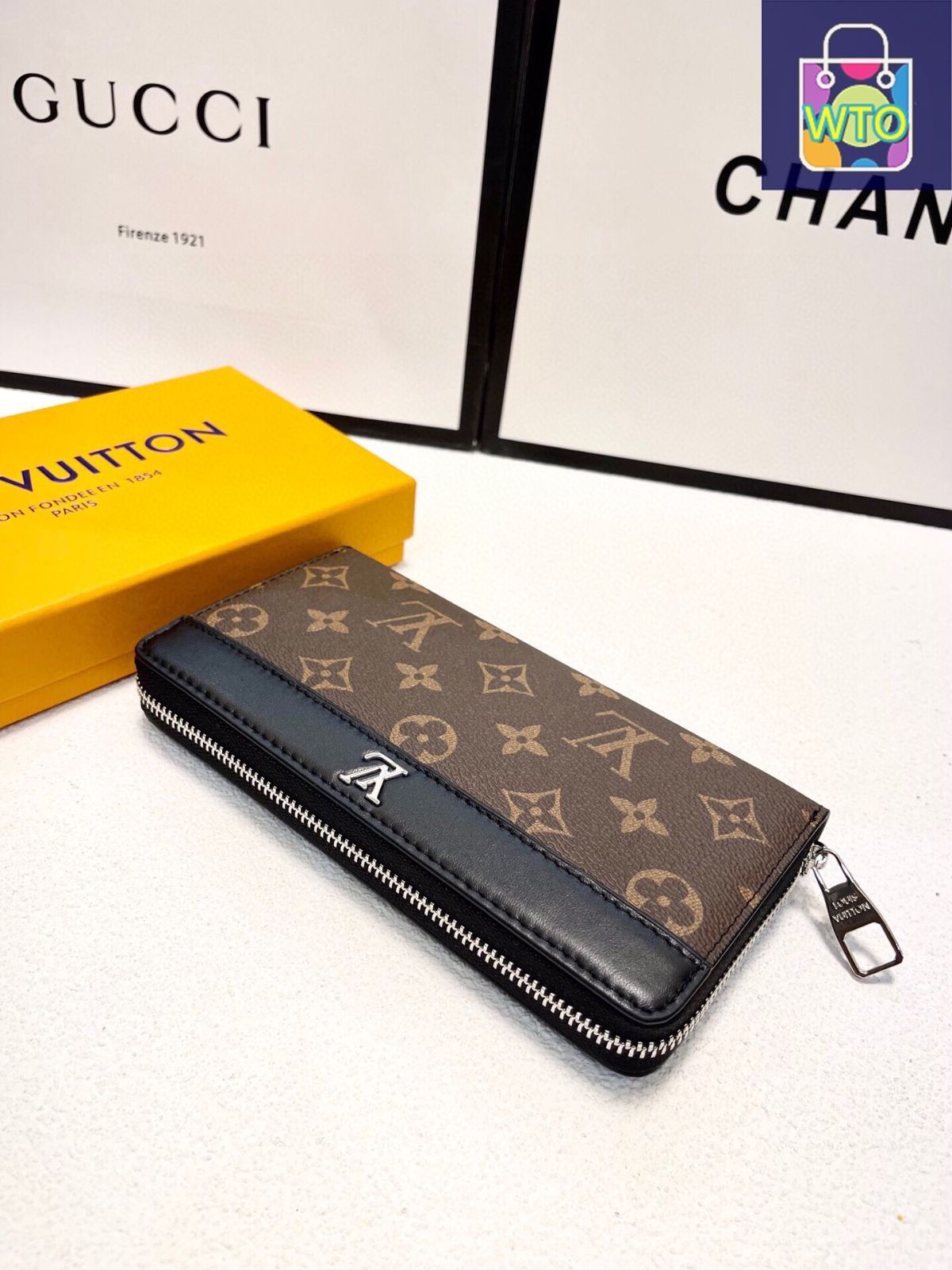  今日 Louis Vuitton ルイ ヴィトン 新モデル男士ハンドバッグ オリジナル頭層牛皮使用 多カードスロット大容量 財布 キッズファッション小物