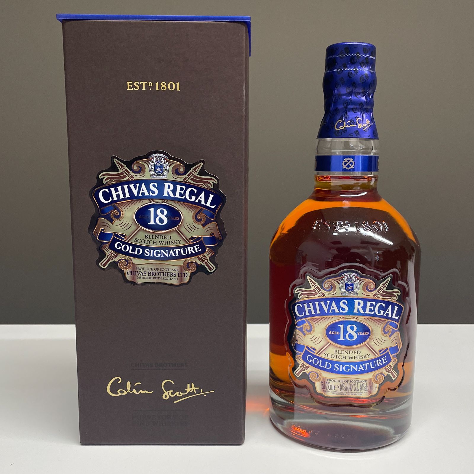 古酒、未開栓】古酒 2本セット CHIVAS REGAL シーバス リーガル 18年