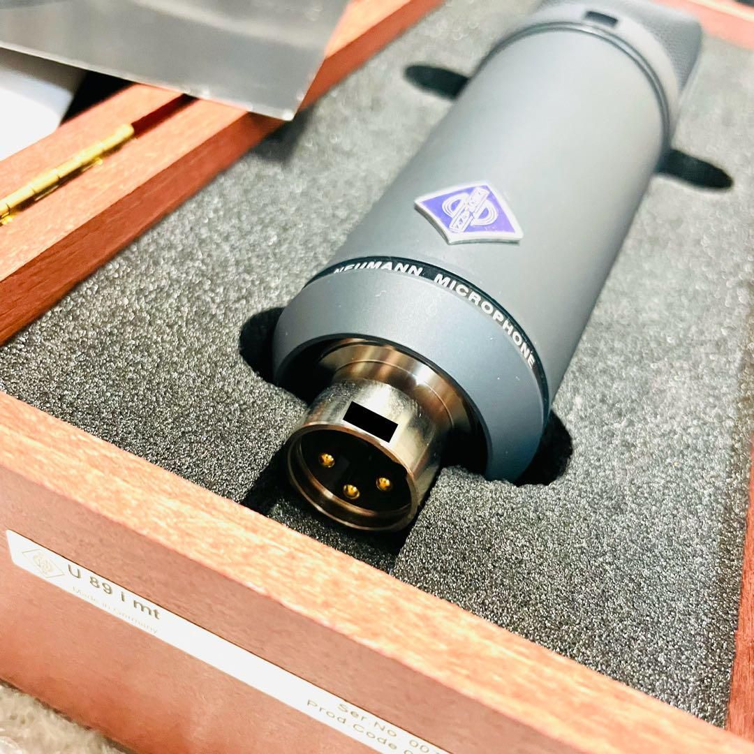 品質が完璧、値段が激安！ Neumann U89i ノイマン コンデンサーマイク ノイマン XLRケーブル