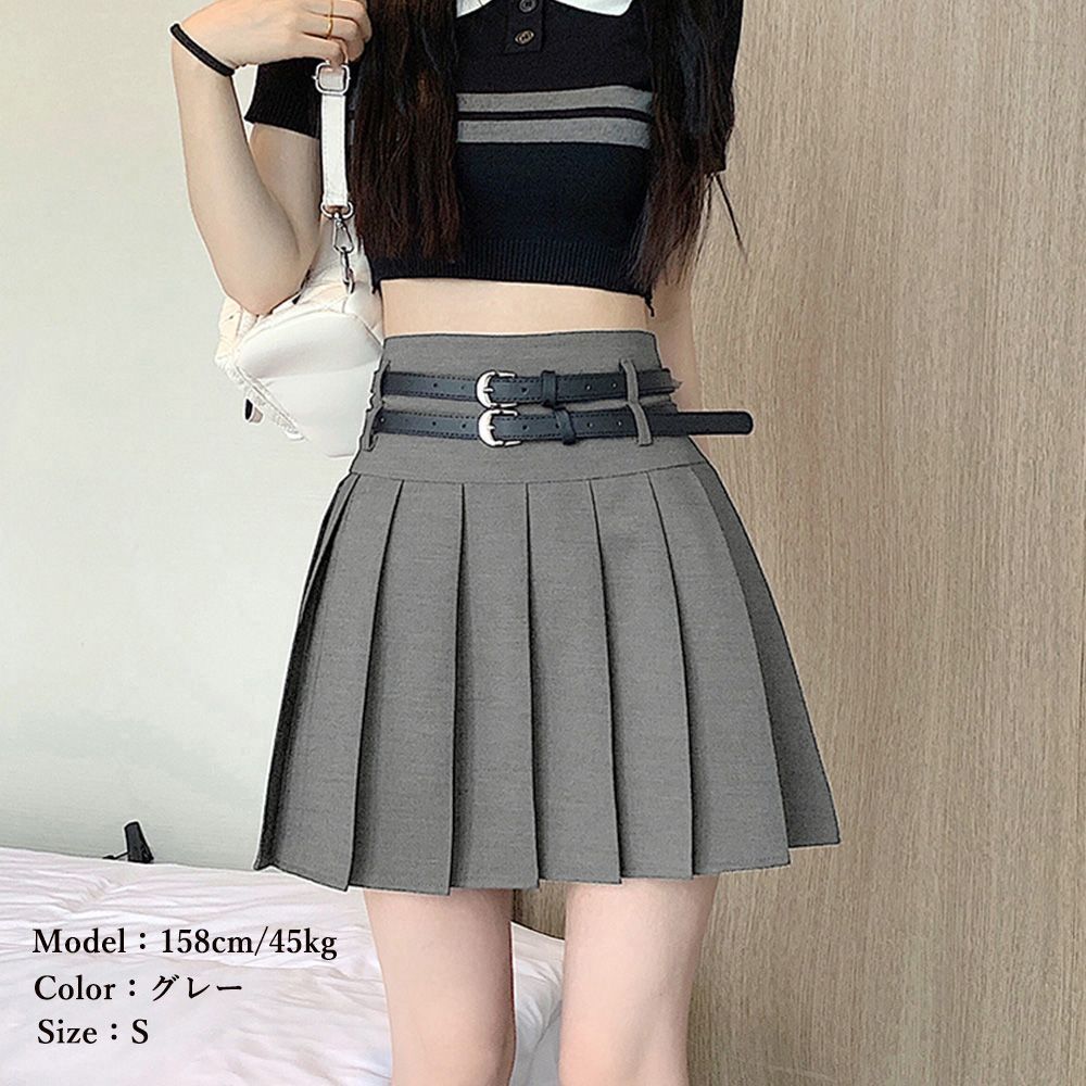 【美品】韓国パーリーゲイツ ミニスカート インナーパンツ ポーチ付き にこちゃん 美品】韓国パーリーゲイツ ミニスカート インナーパンツ ポーチ