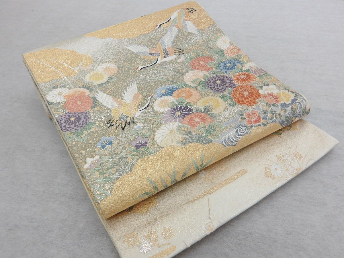 P40130 美品！ 豪華な 袋帯 未使用仕立上がり品 t - メルカリ