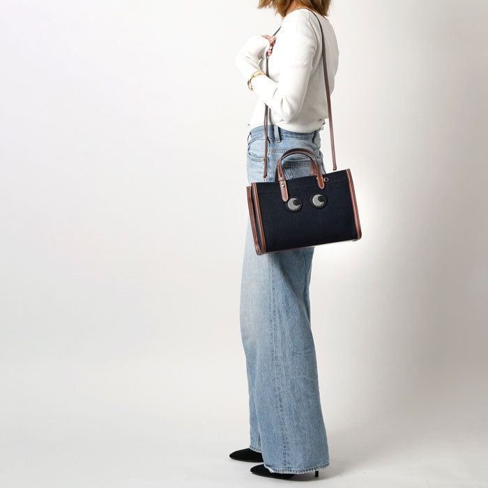 ANYA HINDMARCH ミニアイズ 2wayトートバッグ Mini Eyes 197816 ANYA HINDMARCH ミニアイズ 2wayトートバッグ Mini Eyes 197816
