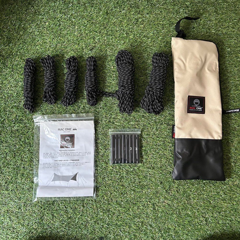 Mac Outdoor ヘキサタープLライトベージュ MacOne ヘキサタープ L