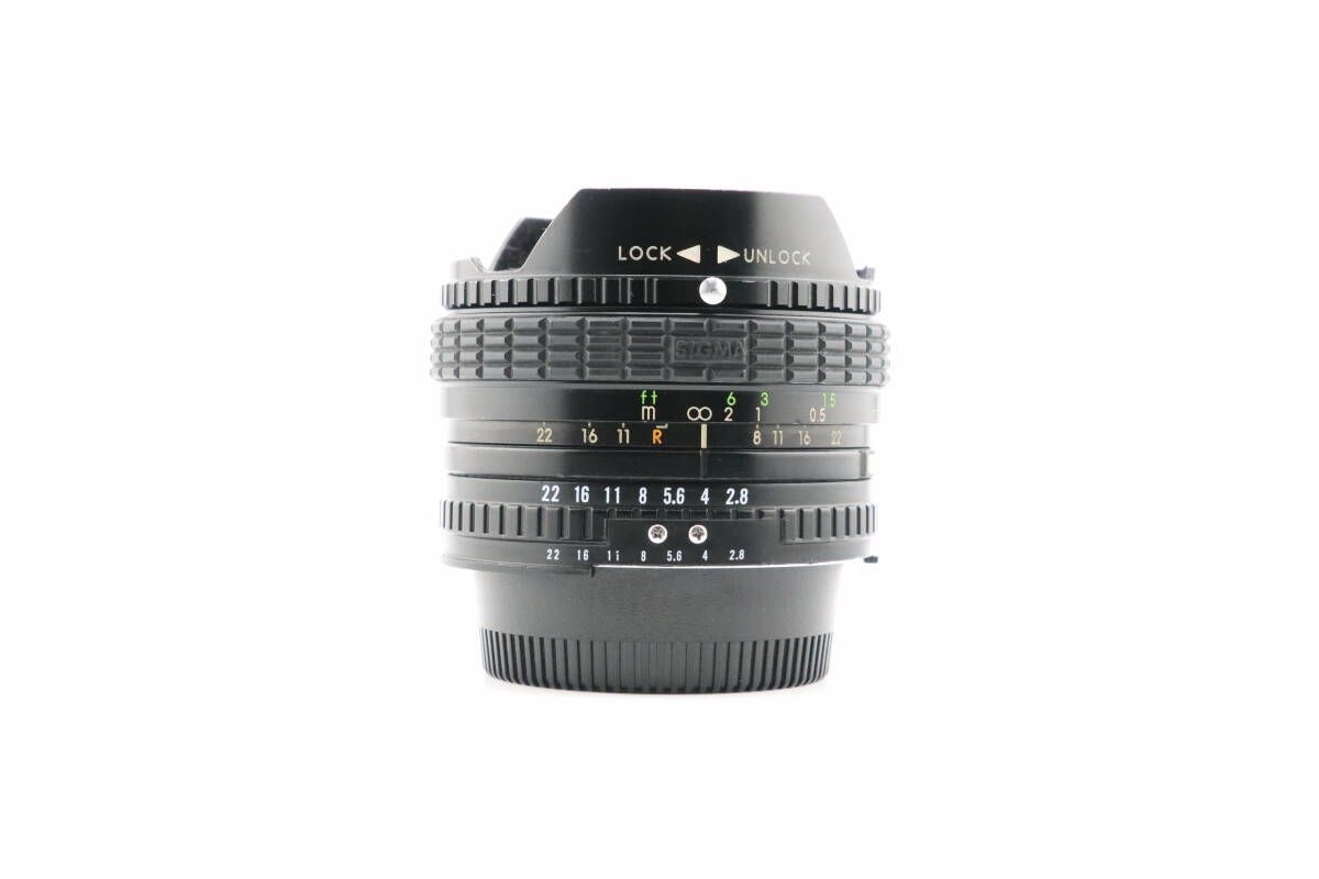 ☆美品☆シグマ SIGMA FILTERMATIC MULTI-COATED 16mm F2.8 FISHEYE