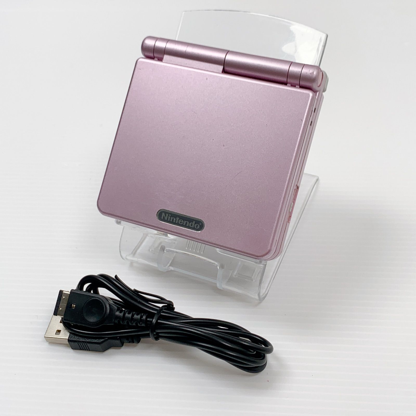ゲームボーイアドバンスSP パールピンク 液晶美品 Nintendo Gameboy 