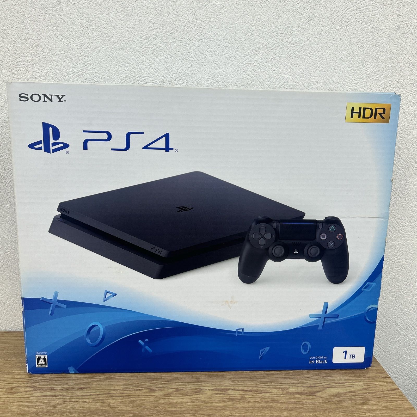 ÷ 通電 済み ps4 slim本体 1tb CUH-2100B き ゲーム機本体 2