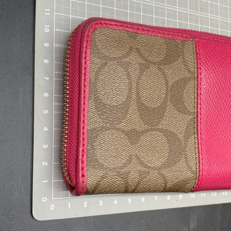 COACHコーチシグネチャー ラウンドファスナー長財布 パウダーピンク 楽天市場】【未使用品】【財布】COACH コーチ シグネチャー ラウンド