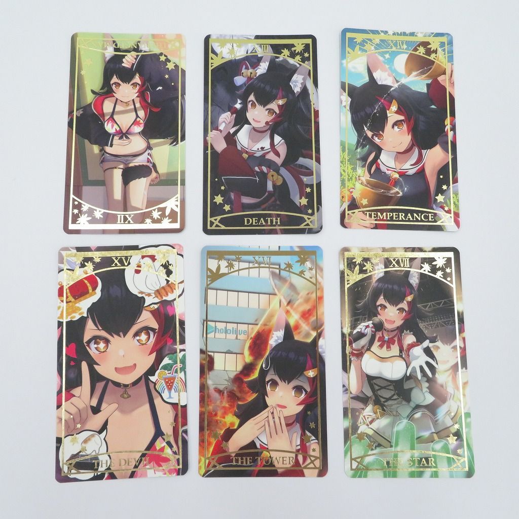 .LIVEタロットカード　と　大神ミオタロットカード Amazon.co.jp: ホロ ライブ 大神ミオ 活動3周年記念 タロット