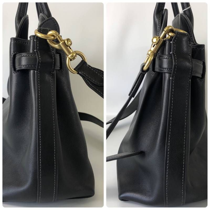 極美品 COACH 2way ソフトエンパイアキャリーオール35 ハンドバッグ 
