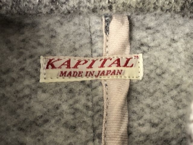 中古】 KAPITAL キャピタル ドルマンジャケット グレー S