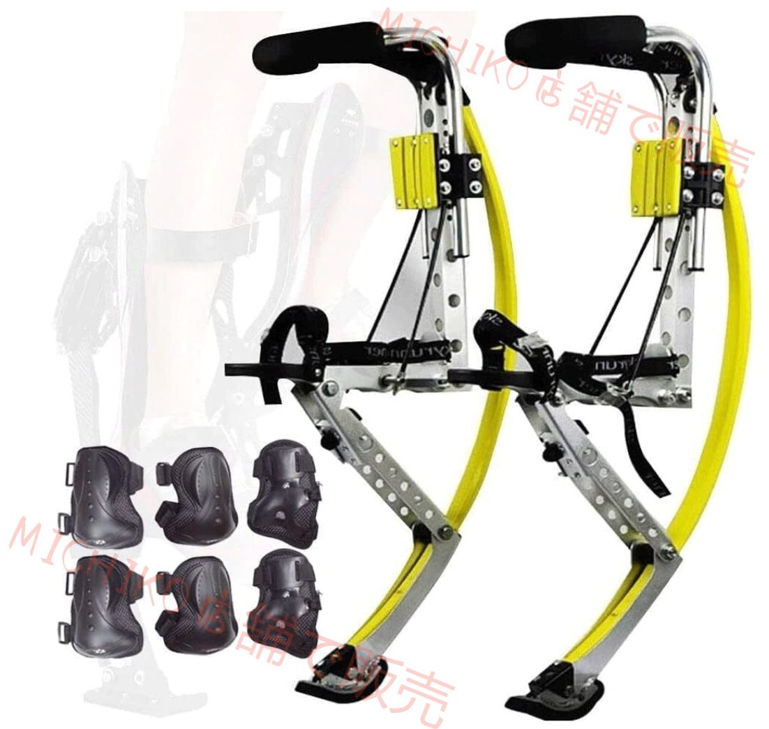 竹馬 大人用 大人のカンガルーの靴ジャンピングスティルト男性女性フィットネスエクササイズバウンスシューズ HRDEVELOPMENT_JP