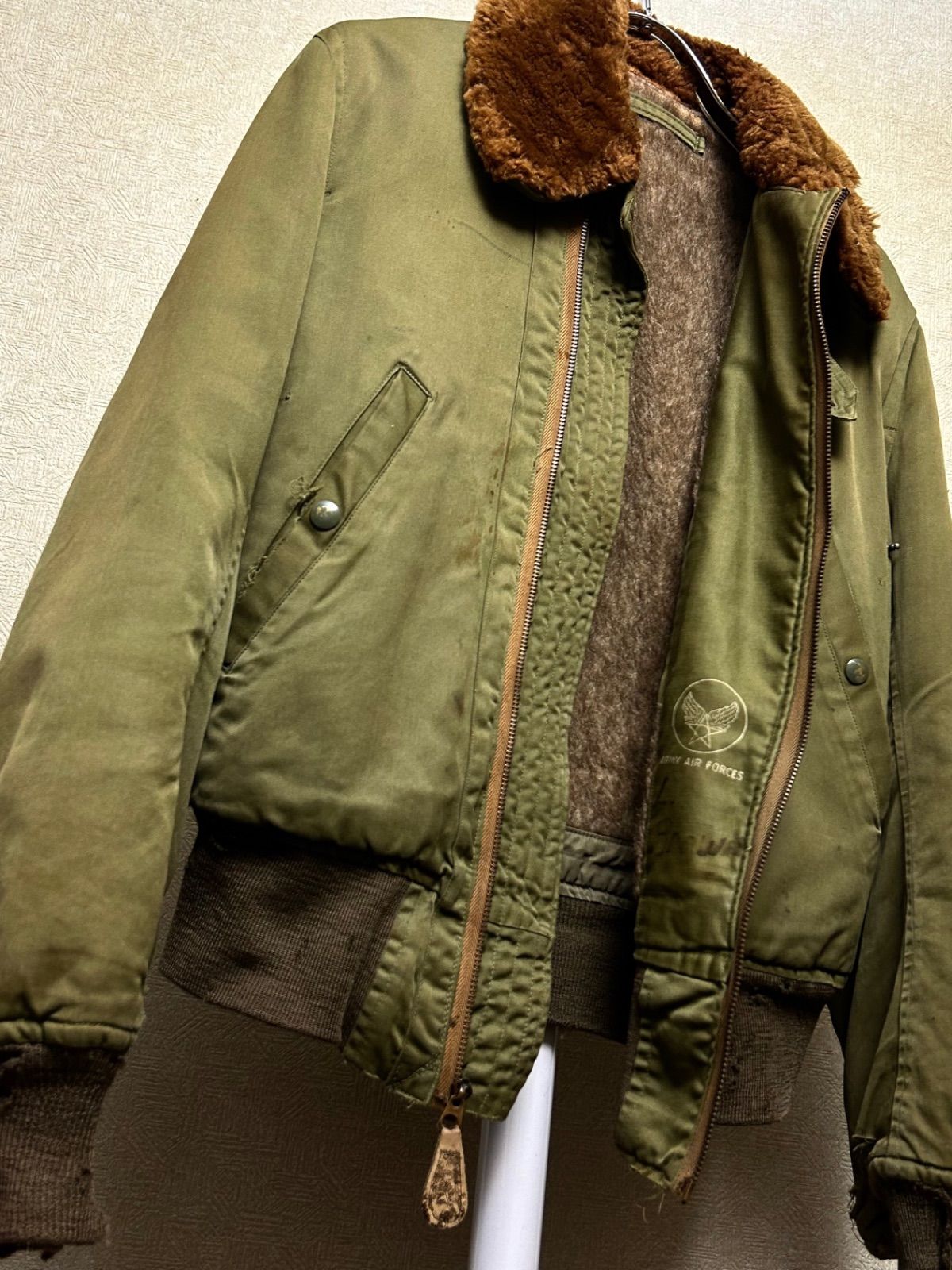 美品U.S. AIR FORCE TYPE B-15C フライトジャケット 38 バズリクソンズ