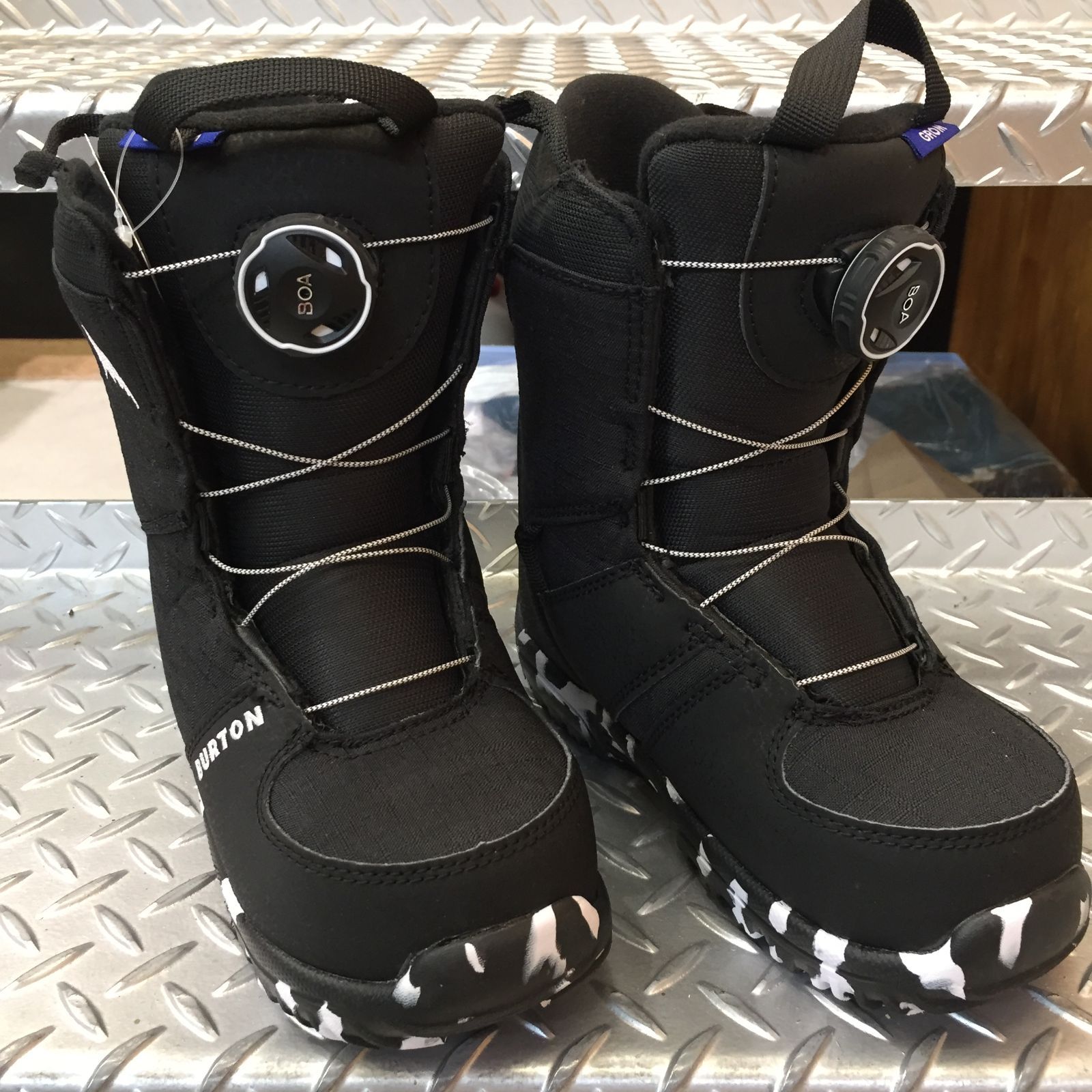 ムラスポ公式 バートンBURTON GROM グロム キッズ ジュニア スノーボードブーツ 20.5cm 品 B-20.5-1
