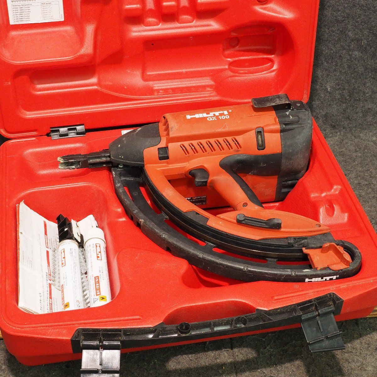 ヒルティ/HILTI ガスカート式釘打機 GX100 動作確認済【鴻巣店 