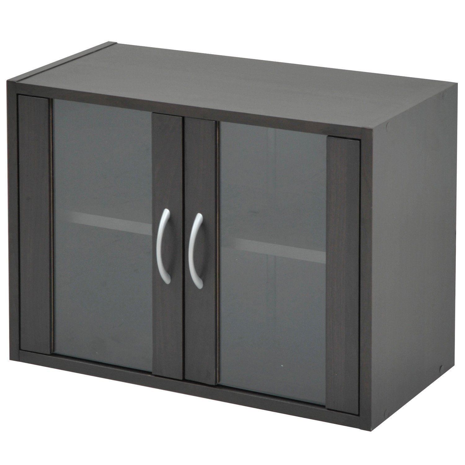 取付無料！USMハラー 1列1段 ブラックモダンワゴン 小さめキャビネット