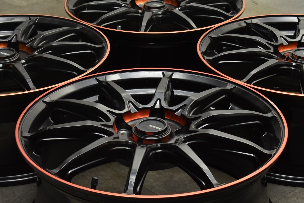 人気ホイール G SPEED P-05R 17in 7J 48 PCD114.3 4本セット ノア ヴォクシー C-HR セレナ ステップワゴン ZR-V MAZDA3 レヴォーグ