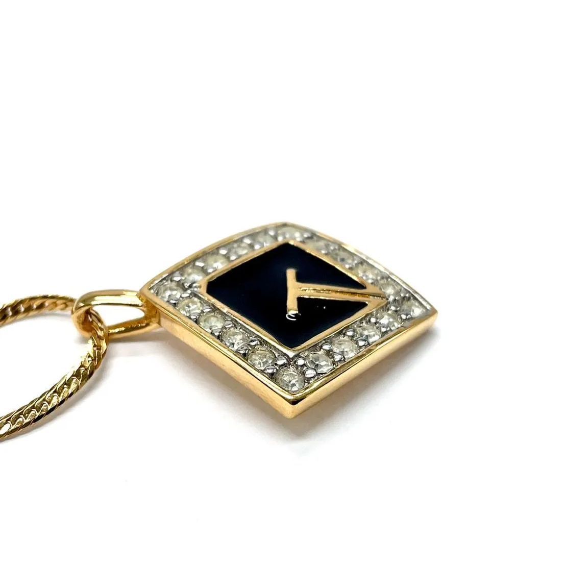 ヴィンテージ☆GIVENCHY☆ジバンシー☆ネックレス☆ラインストーン☆GP！ GIVENCHY ジバンシー ネックレス アクセサリー ジュエリー 小物