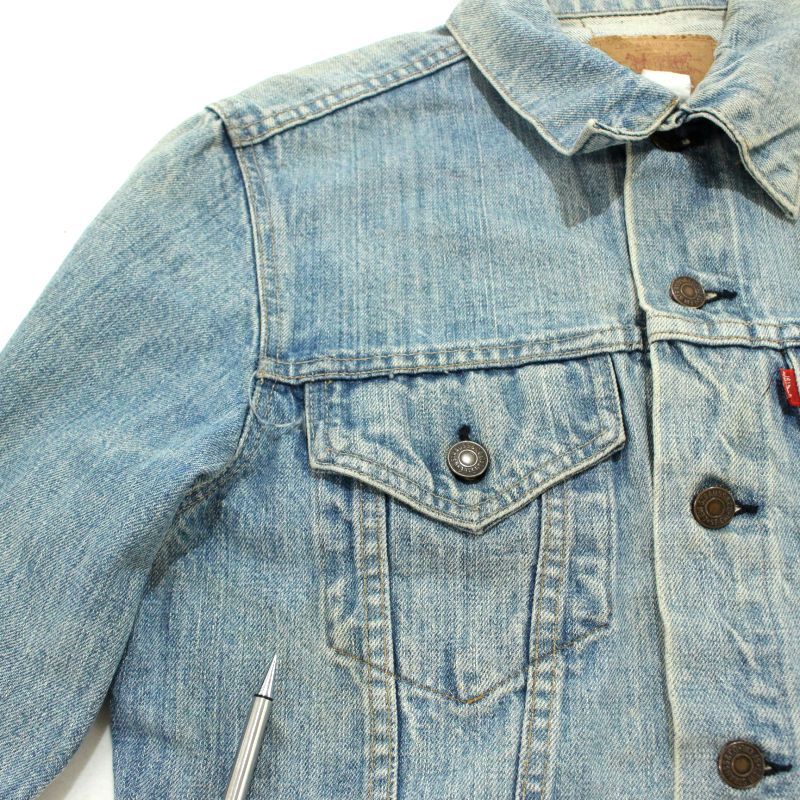 ニ*ィ様 【Levi's】【美品】 70505 デニムジャケット Mサイズ 70s USA製 vintage Levi's 70505 デニムジャケット メンズ Mサイズ相当