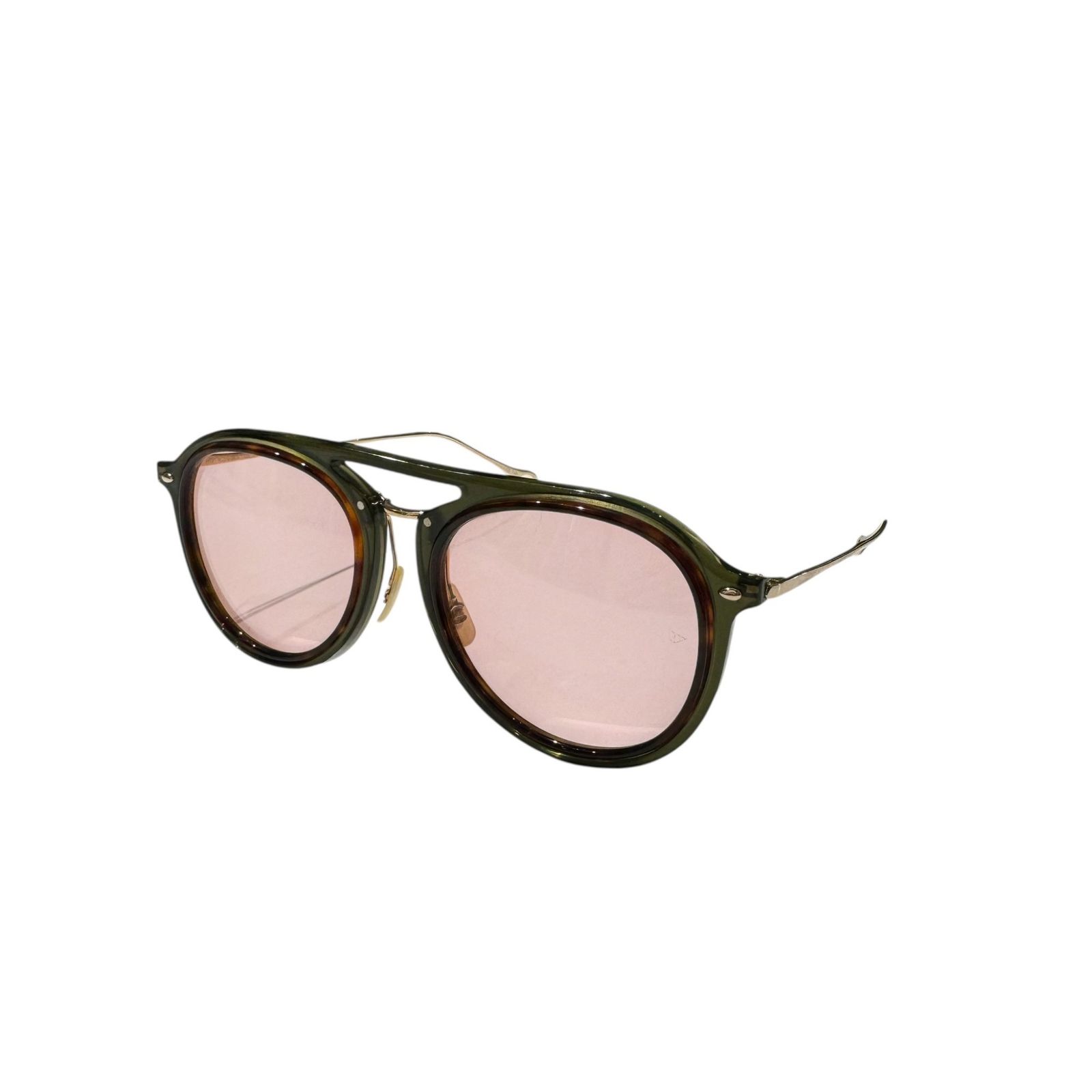 ENALLOID (エナロイド) □ ⑤ TWO FACES 04B ダブルブリッジサングラス  