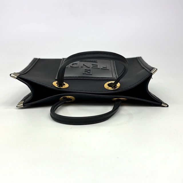 ☆美品☆ FENDI フェンディ ミニハンドバッグ ミニトートバッグ 黒 
