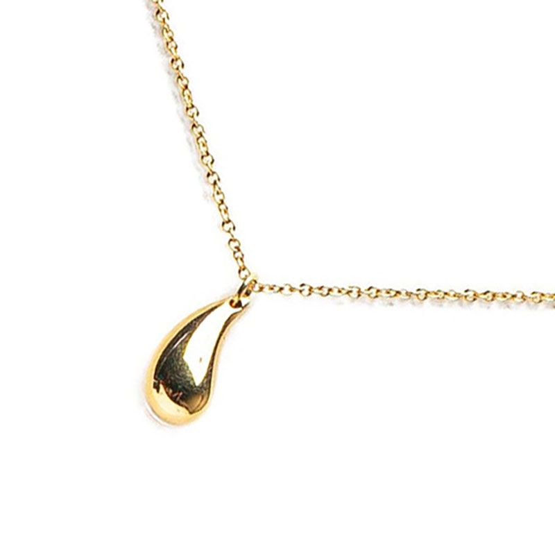 ティファニー エルサ ペレッティ ティアドロップ K18YG イエロー