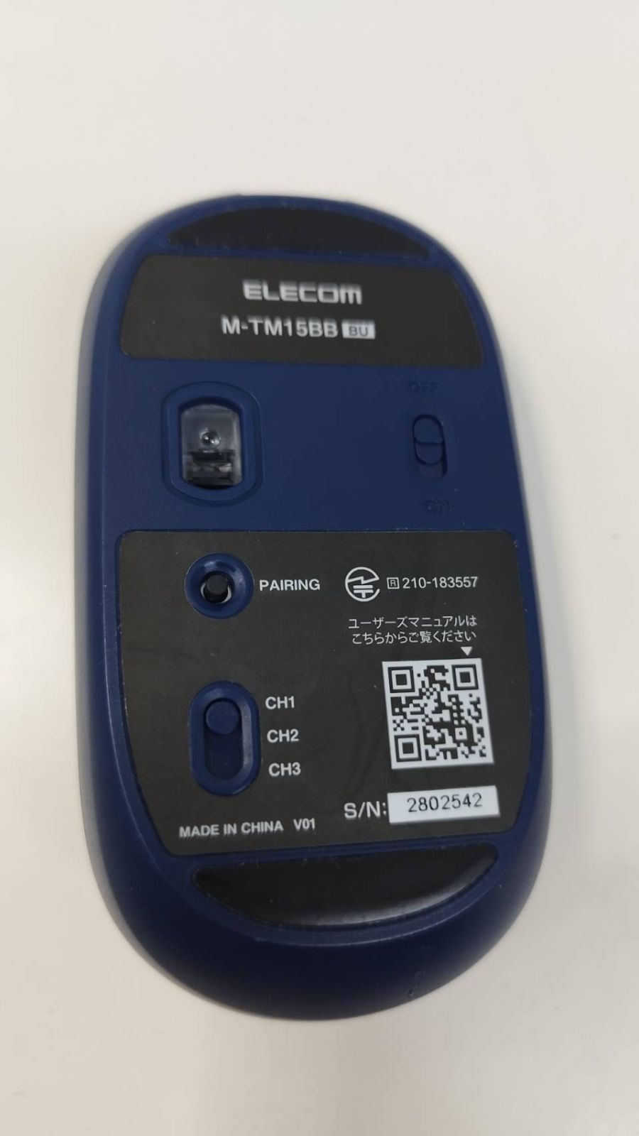 ELECOM Bluetoothマウス M-TM15BB - メルカリ