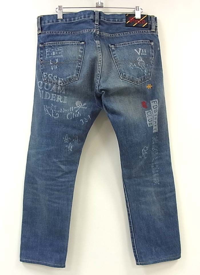 定価28 000円 Polo RALPH LAUREN ラルフローレン ジーンズ デニムパンツ 加工 メンズ
