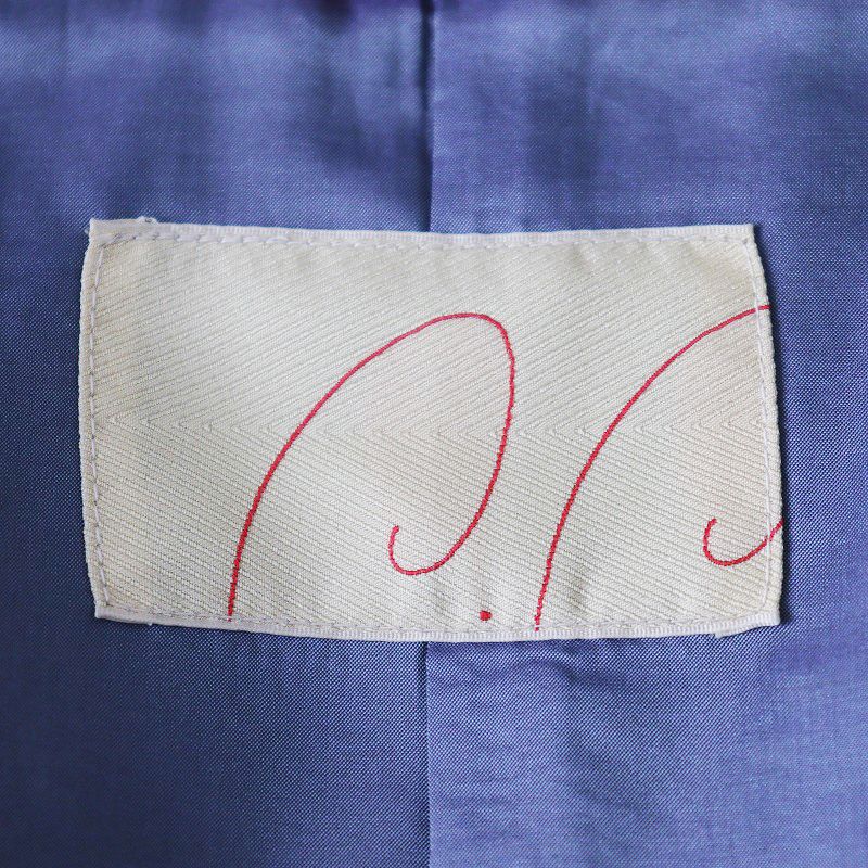 パラスパレス Pal'las Palace ウール ビッグカラー ヘリンボーン