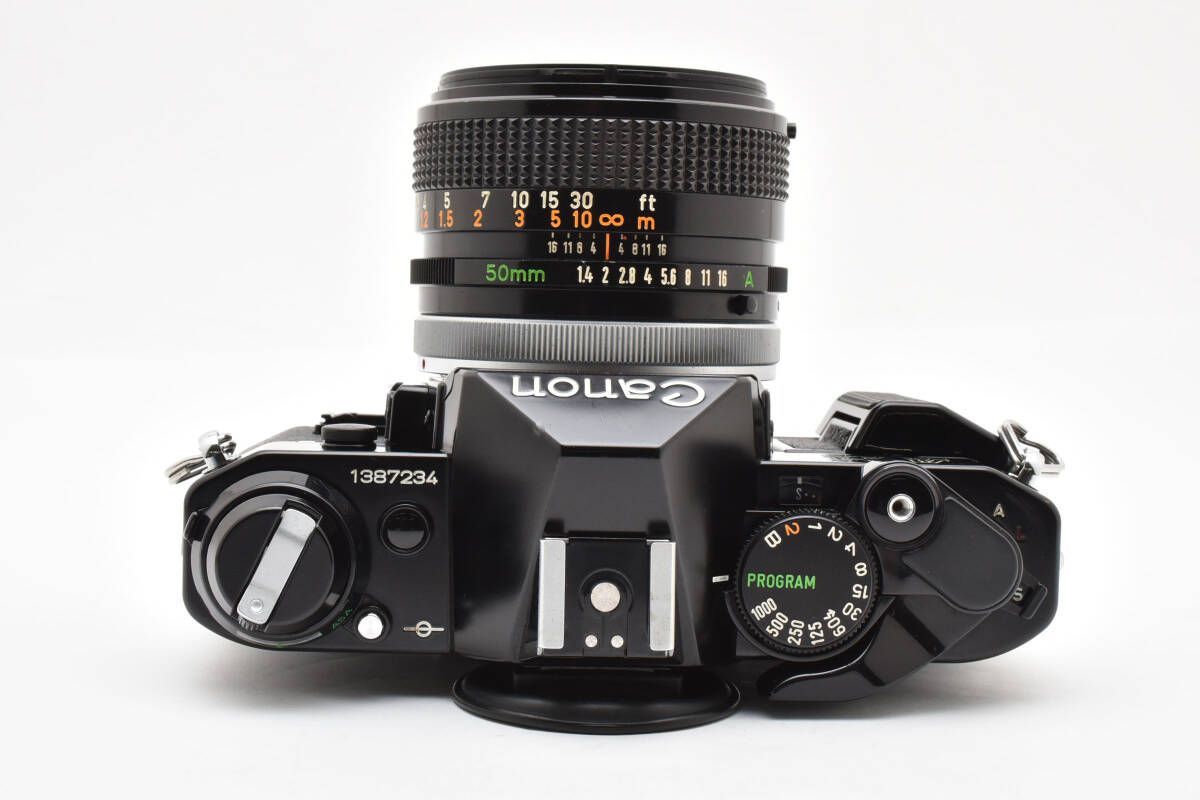  シャッター鳴きなし モルト交換済 キヤノン Canon AE 1 PROGRAM FD 50 mm F 4 s c W 1095 AW 2380 一眼レフカメラ(フィルム) フィルムカメラ