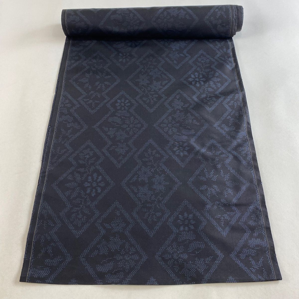 本場長井紬絹反物・正絹100%☆ （楽天市場】紬 置賜間道 斎藤織物工房  