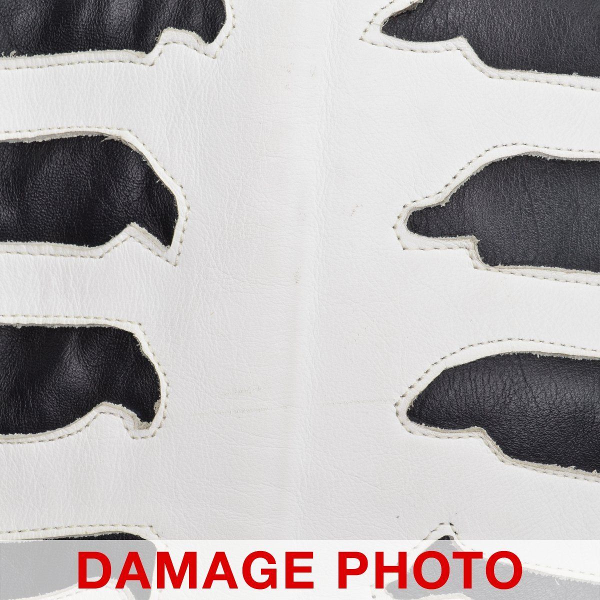 34【VANSON】C2 BONE TALONジップ 骨 ボーン レザー ダブルライダース 