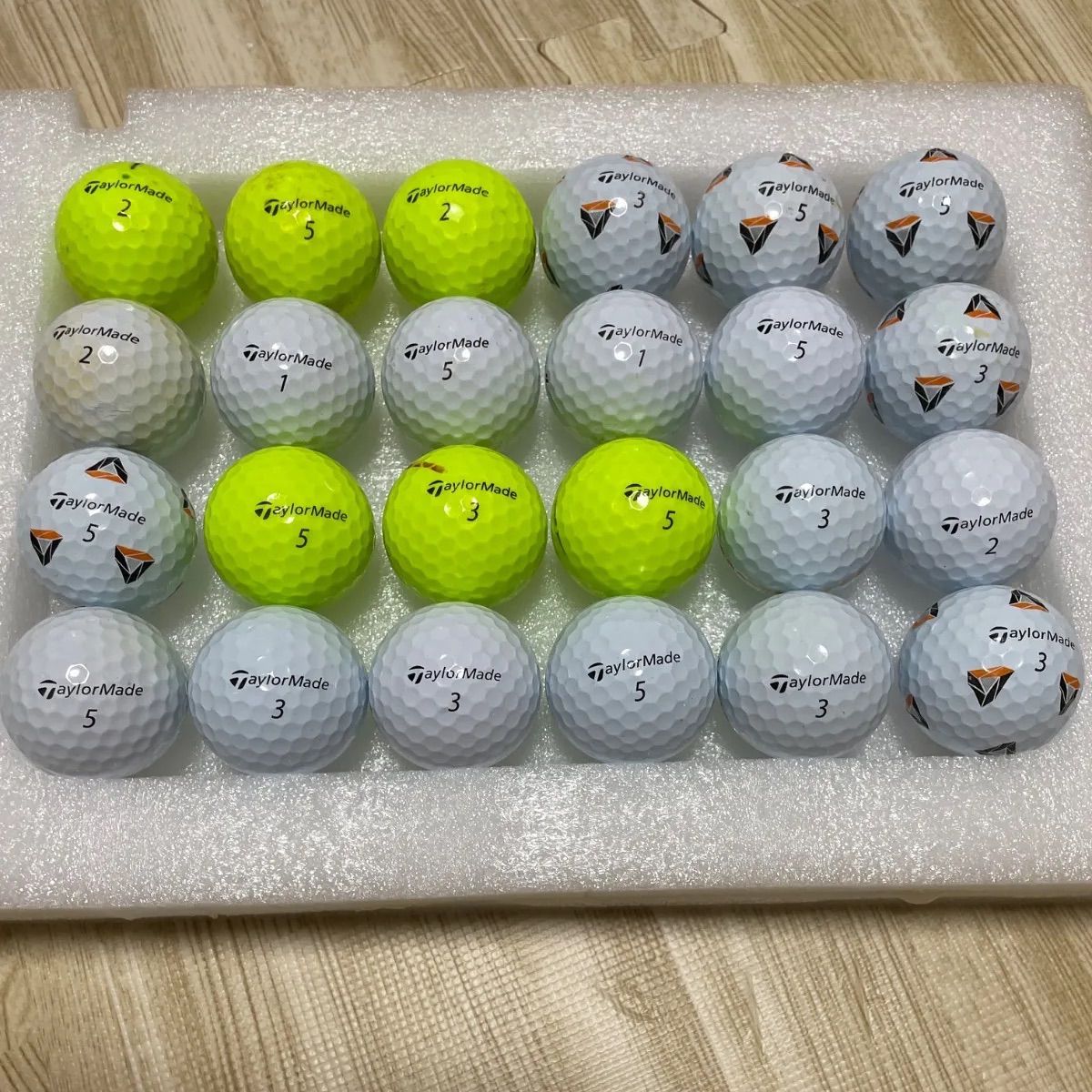 テーラーメイド TP5X 24球 ロストボール テーラーメイド TP5X A、B級