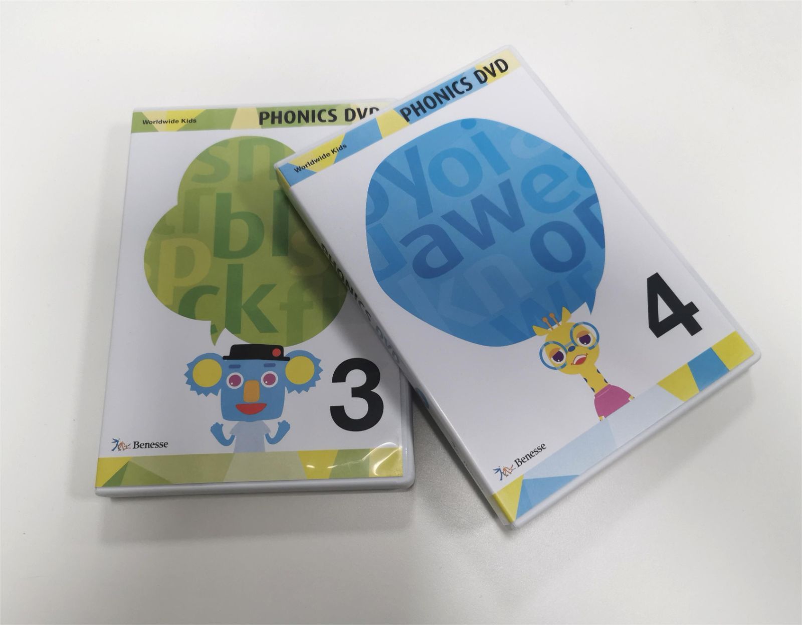 Worldwide Kids PHONICS DVD 3&4CD/DVD収納 - CD/DVD収納