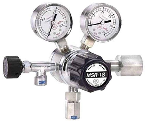2営業日で発送 ヤマト産業 分析機用二段圧力調整器 MSR-1S MSR1S12TRC