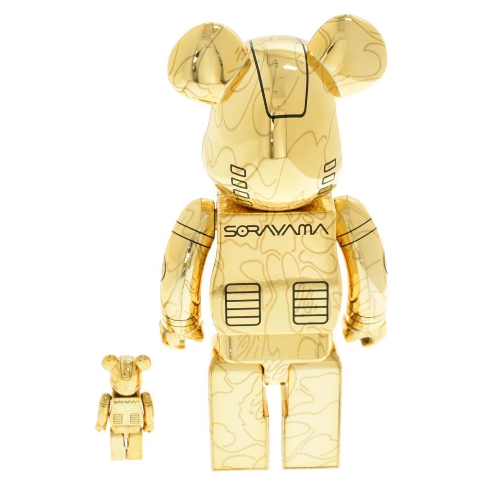 MEDICOM TOY (メディコムトイ) BE@RBRICK SORAYAMA ×BABY MILO GOLD