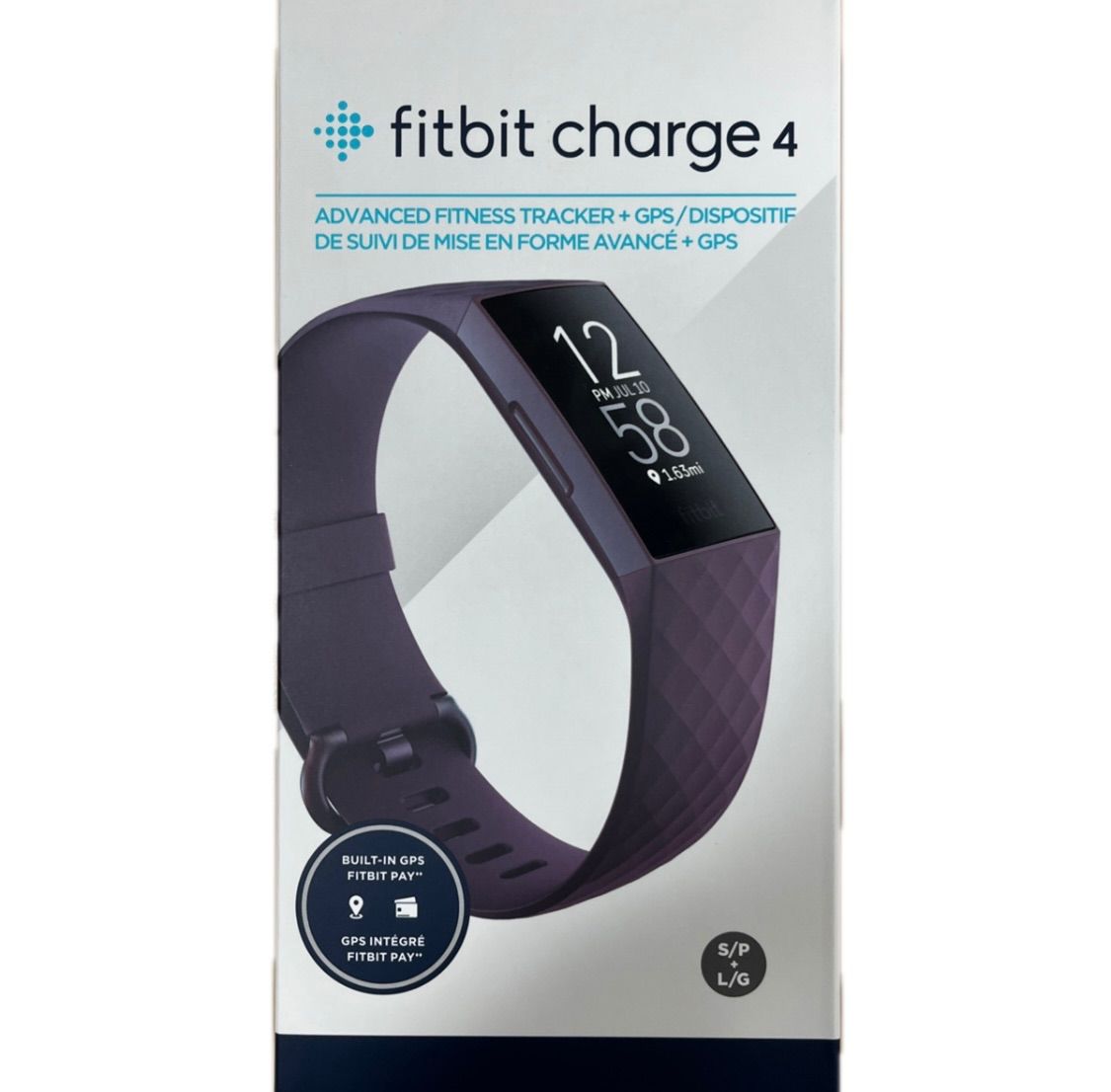 展示品未使用】Fitbit Charge4 ローズウッド FB417BYBY-FRCJK L/Sサイズ - メルカリ