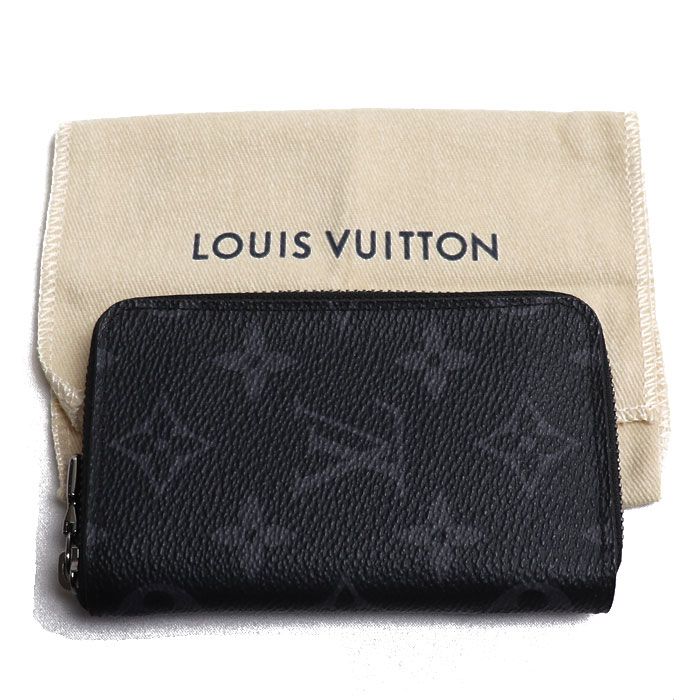 LOUIS VUITTON ルイ・ヴィトン ジッピー・コインパース ヴェルティカル コインケース モノグラム・エクリプス ブラック グレー  M81662 IC メンズ 中古 - メルカリ